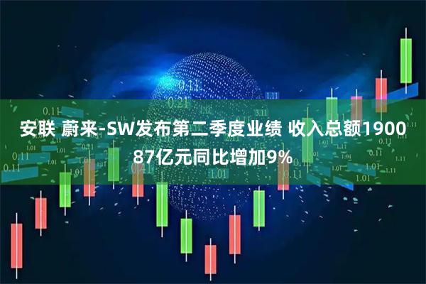 安联 蔚来-SW发布第二季度业绩 收入总额190087亿元同比增加9%
